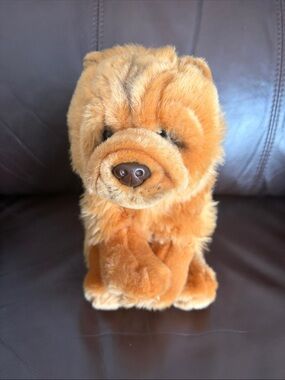 GANZ Webkinz Chow Chow Dog Stuffed Animal - like new no code included